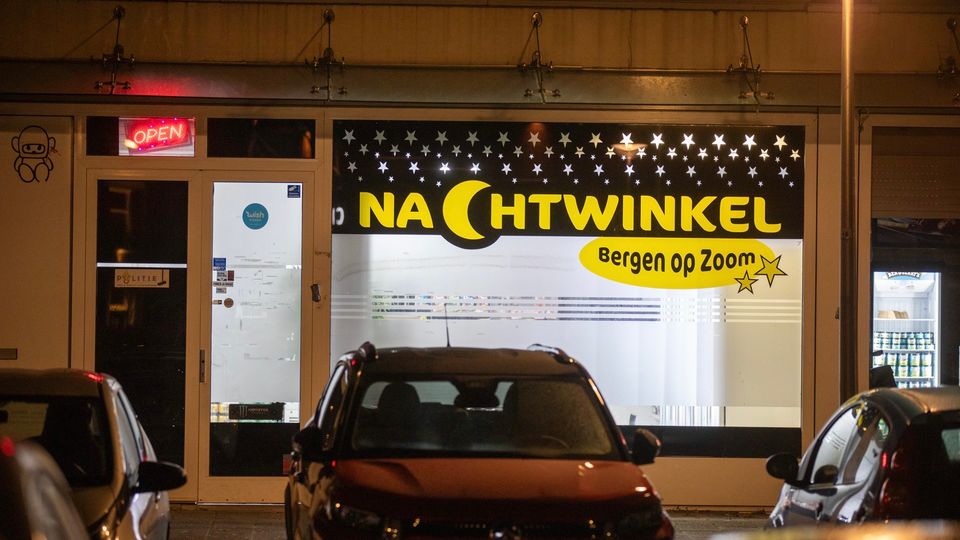 Overval nachtwinkel antwerpsestraat Bergen op Zoom