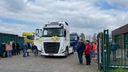 Blije gezichten en luid gejuich tijdens TruckRun Roosendaal
