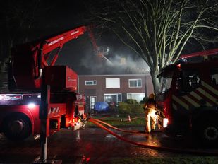 Brand in huis Oudenbosch