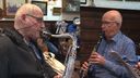 Broers Jan (81) en Vic (79) zijn al 70 jaar lid van de harmonie van Nispen