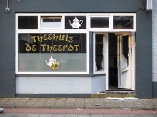 explosie theehuis theepot bergen op zoom