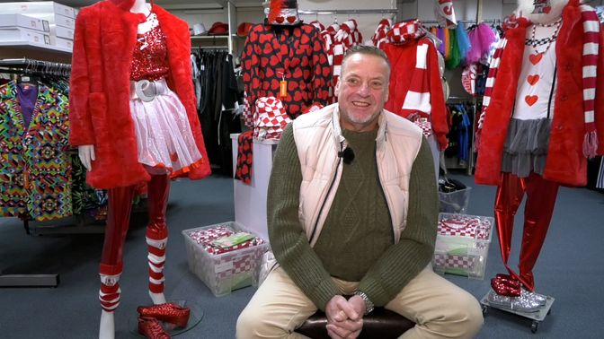 Kees Heijnen tijdens zijn interview met Streekomroep ZuidWest.