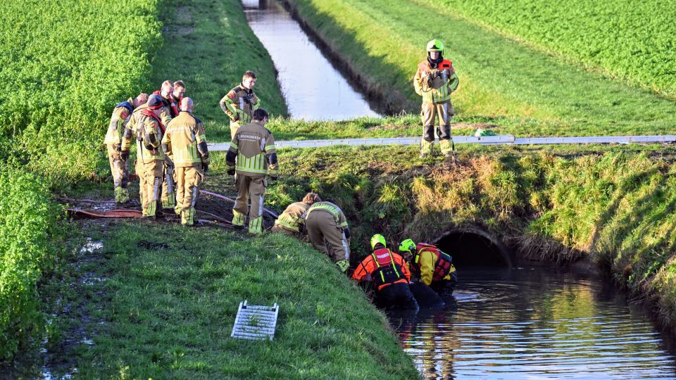 paard sloot Zevenbergsche Hoek brandweer
