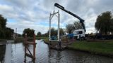 Plaatsen van de Slickbrug Etten-Leur