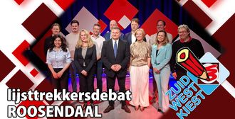 ZuidWest Kiest - Lijsttrekkersdebat Roosendaal - 17 maart 2026