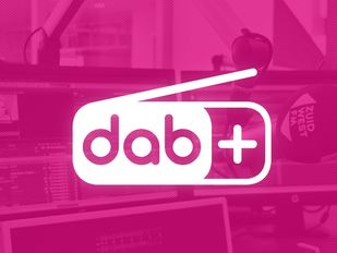 zuidwest fm dab logo roze