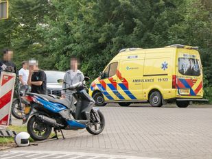 scooter aangereden Halsteren