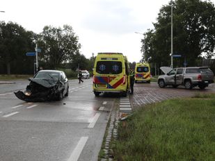 ongeluk bergen op zoom 112 nieuws botsing auto ambulance politie