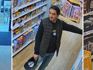 Mannen stelen dure Lego uit speelgoedwinkel