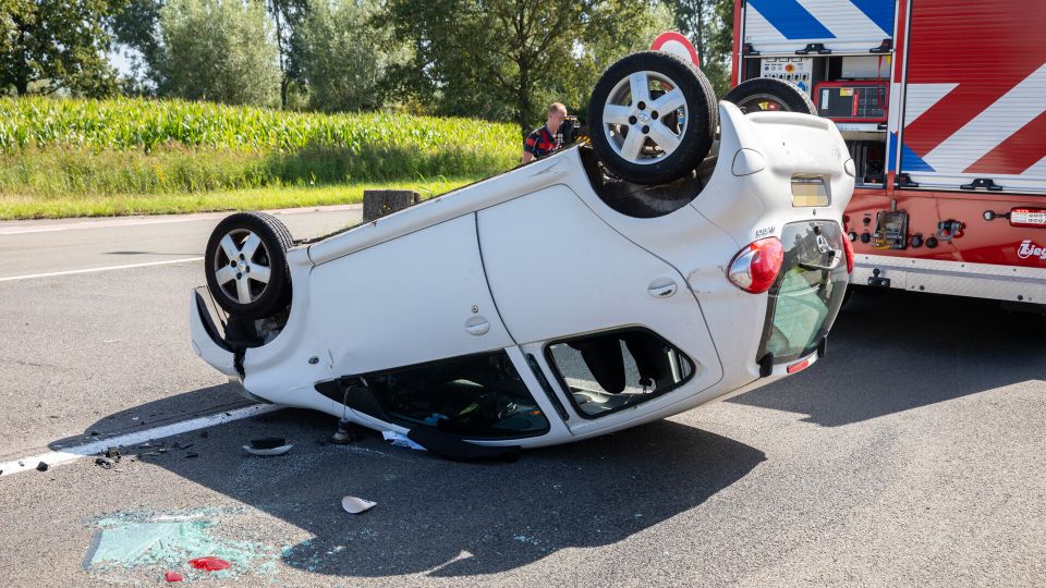 Vrouw gewond bij ongeval in Nispen