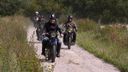 Franse oldtimer motoren als rijdend museum over Brabantse Wal