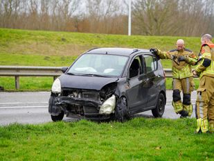 Ongeval auto Moerdijk Zuidelijke Randweg