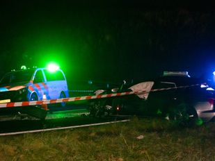 crash na achtervolging Heijningen