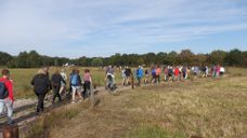 Huijbergen overspoeld met wandelaars door Dorpenloop