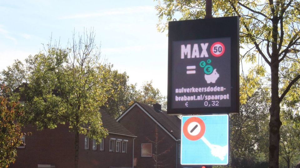 De snelheidsmeterspaarpot