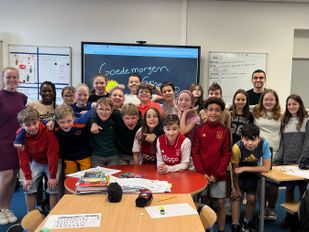 Groep 8b Bassischool Sancta Maria