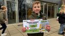 Thijmen wint voor heel zijn klas een zwemuitje