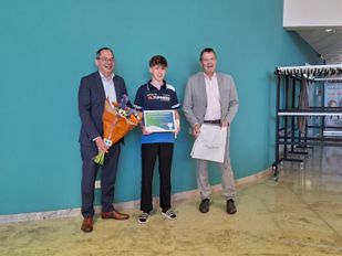 Als reserve naar NK, maar als winnaar naar huis: Tom van Oers is Nederlands Kampioen tafeltennis