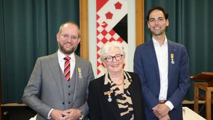 Jeroen van den Beemt (VVD), Yvonne de Beer (RL), Michael Yap (PvdA)