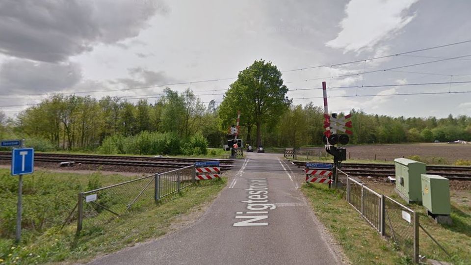 Bewaakte spoorwegovergang