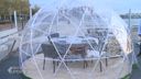 Eten in een iglo? Het kan bij restaurant Saus in Bergen op Zoom