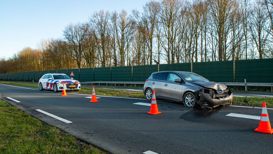 Ongeval verkeersbord Nieuwe Postweg Tholen