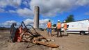 Druktoren in Hoeven gaat tegen de vlakte
