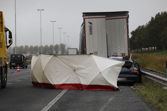 Dodelijk ongeval A4 bij Woensdrecht