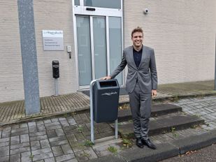 slimme sensoren prullenbakken container Woensdrecht