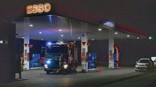 brand benzinestation Bergen op Zoom