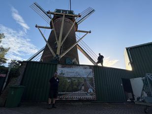 Molen de toekomst in Hoeven