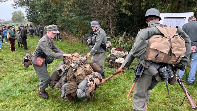 Camp Thruster Reenactment Nispen Roosendaal Dutch Polar Bears