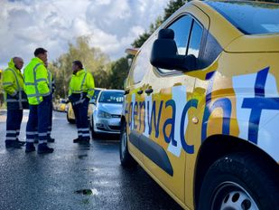 ANWB legde op donderdag 8 oktober voor twee uur lang hun werkzaamheden neer.