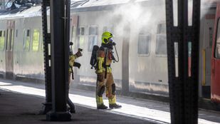 brand trein Roosendaal