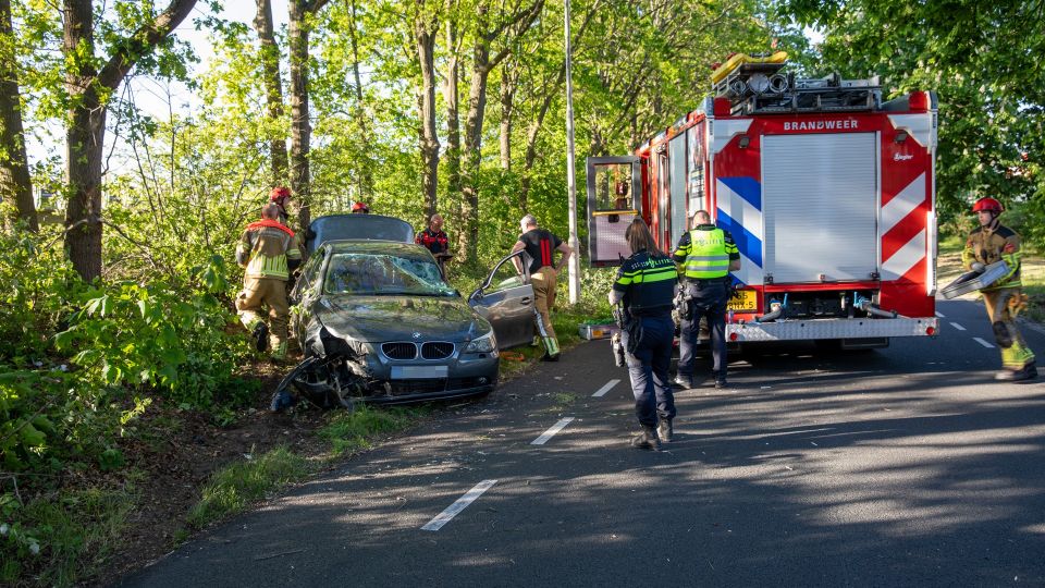 Forse schade aan auto na eenzijdig ongeval