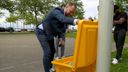 Basketballen is nu makkelijker dan ooit dankzij een app en een slimme basketbox