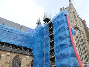 Flinke tegenvaller in restauratie Sint-Lambertuskerk in Wouw