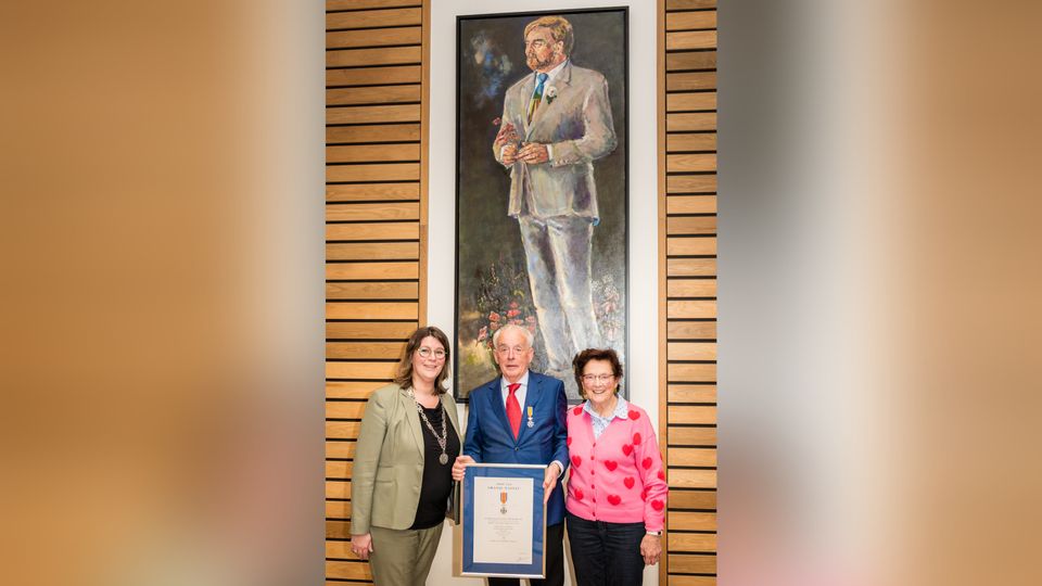 Floor Vreijsen Koninklijke Onderscheiding Zundert