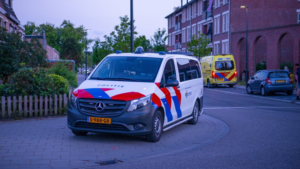 Botsing voetganger auto Bergen op Zoom