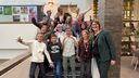 De nieuwe kinderraad van de gemeente Zundert.