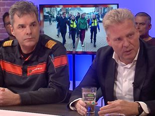 Eric van Zundert Veiligheidsregio Midden en West-Brabant en Burgemeester Mark Buijs Roosendaal
