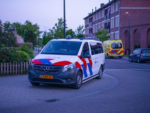 Botsing voetganger auto Bergen op Zoom