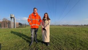Wethouders Thomas Melisse en Sharona van Ham van gemeente Halderberge.