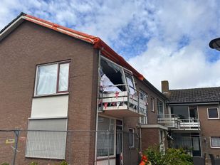 Woning in Lepelstraat zwaar beschadigd door explosie (2)