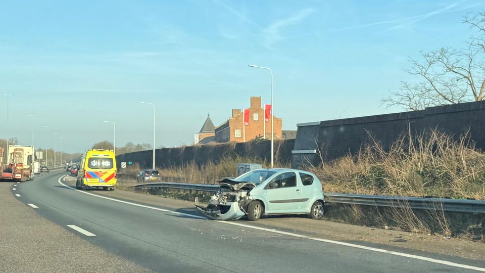 Ongeval A58 Roosendaal