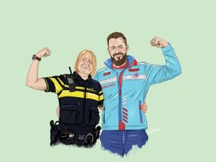 Mark bestuurt een ambulance: ‘Je krijgt vaak terug wat je zelf uitzendt’
