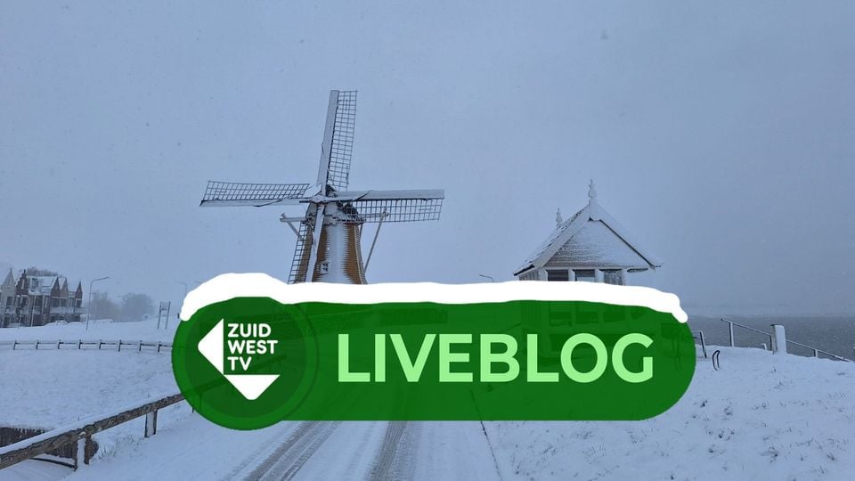 zware sneeuwval tholen west-brabant winter ijs code geel