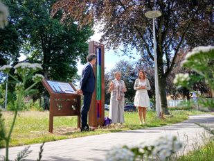 Grondwatermeter onthuld in Zundert: ‘Zonder water geen later’
