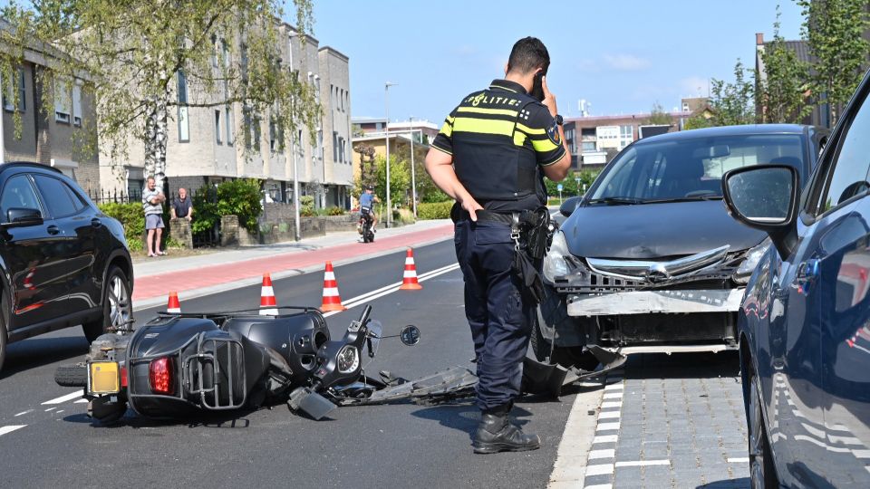 aanrijding Spoorlaan Etten-Leur