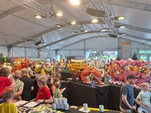 maquette tentoonstelling aardbeienfeesten zundert